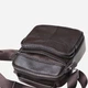 Сумка кросс-боди мужская кожаная Laras K103657 Коричневая (ROZ6206113709) - изображение 7