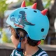 Детский защитный шлем Micro Скутерозавр M 52-56 см с LED-фонариком и застежкой Fidlock для безопасного катания на самокате и беговеле - изображение 7