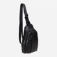 Сумка-слинг мужская кожаная Laras K102096 Black (ROZ6300004278) - изображение 1