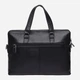 Сумка портфель мужская из натуральной кожи Laras K109158-1 Black (ROZ6300004220) - изображение 3