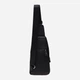 Сумка слінг через плече чоловіча з натуральної шкіри Laras K106601 Black (ROZ6300004223) - зображення 3