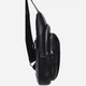Сумка слінг через плече чоловіча з натуральної шкіри Laras K106601 Black (ROZ6300004223) - зображення 5