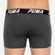 Набор трусов-боксеров мужских Puma Spacedye Stripe Boxer 2P 501002001200 2 шт S Черные с серым (8718824805245) - изображение 5