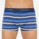 Набір трусів-боксерів чоловічих бавовняних Puma Worldhood Stripe Trunk 2P 501004001010 2 шт XL Синій з білим, сірим і чорним (8718824805474) - зображення 4