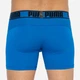 Набор трусов-боксеров мужских Puma Active Boxer Print 2P 501010001030 2 шт S Синие с черным (8718824806082) - изображение 5