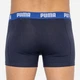 Набор трусов-боксеров мужских хлопковых Puma Basic Boxer 2P 521015001002 2 шт S Синие с черным (8718824806655) - изображение 5