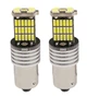 Светодиодная лампа с цоколем 1156 BA15s P21W 45 SMD 4014 12V Белый Avtoexpect (11701) - изображение 1
