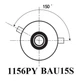 Светодиодная лампа с цоколем 1156 BAU15s P21W 50 SMD 3020 12V со смещённым контактом Белая Avtoexpect (11495) - изображение 4