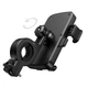 Велотримач для телефону на кермо BOROFONE BH34 Dove bike motorcycle universal holder. Black - зображення 4