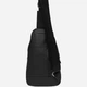 Сумка-слинг мужская кожаная Laras K10318-black Черная (ROZ6400008852) - изображение 3