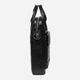 Сумка планшет через плечо мужская из натуральной кожи Laras K108860-black Черная (ROZ6400008843) - изображение 5