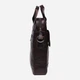 Сумка планшет через плечо мужская из натуральной кожи Laras K108859-brown Коричневая (ROZ6400008846) - изображение 5