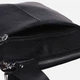 Мужская кожаная сумка Laras K10307-black Черная (ROZ6400008855) - изображение 8