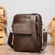 Мужская сумка кожаная Vintage 14990 Коричневая - изображение 6