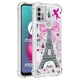 Силіконовий (TPU) чохол Deexe Fashion Glitter для Motorola Moto G10 / Moto G20 / Moto G30 - Tower - зображення 1