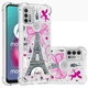 Силіконовий (TPU) чохол Deexe Fashion Glitter для Motorola Moto G10 / Moto G20 / Moto G30 - Tower - зображення 4