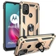 Протиударний чохол з підставкою Deexe Armor Case для Motorola Moto G10 / Moto G20 / Moto G30 - Gold - зображення 1