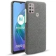 Защитный чехол KSQ Cloth Style для Motorola Moto G10 / Moto G20 / Moto G30 - Grey - изображение 1
