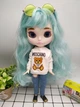 Кукла Блайз TBL XLZ с голубыми волосами NEW! в стильной подарочной упаковке, Blythe рост 30 см. (33789761) - изображение 4