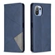 Чехол-книжка с кармашками UniCase Geometric Pattern для Xiaomi Mi 11 Lite / 11 Lite NE - Blue - изображение 2