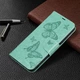 Чехол-книжка с рисунком UniCase Butterfly Pattern для Xiaomi Redmi Note 10 5G / Poco M3 Pro - Green - изображение 5