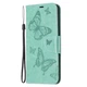 Чехол-книжка с рисунком UniCase Butterfly Pattern для Xiaomi Mi 11 Lite / 11 Lite NE - Green - изображение 3