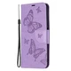 Чехол-книжка с рисунком UniCase Butterfly Pattern для Xiaomi Redmi Note 10 5G / Poco M3 Pro - Purple - изображение 3