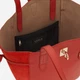 Сумка жіноча шкіряна Furla Net M Tote BZT0FUA Червона (800070123990) - зображення 4