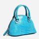Сумка жіноча Guess Shilan croc mini 616 Синя (H2000029613388) - зображення 2