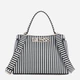 Сумка женская Guess Uptown chic turn-Lock 103 Черно-белая (H2000029613432) - изображение 1