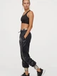 Спортивные штаны женские H&M Sport 0816746-1 L Черные (СА2000001721643) - изображение 2