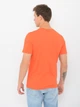 Футболка хлопковая длинная мужская Emporio Armani 10281.7 S Коралловая - изображение 2