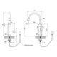 Кран кухонный с электронагревателем LIDZ (CRW) 95 00 059 белый/никель LDWAR059WNK35878 - изображение 6
