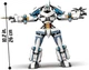 Zestaw klocków LEGO Ninjago Starcie tytanów Mech 840 elementów (71738) - obraz 12