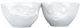 Zestaw miseczek Tassen Pocałunek i Uśmiech porcelanowych 2 x 100 ml (4250255858307) - obraz 1
