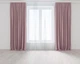 Комплект штор Lux Portiery Микровелюр Розовых 150х275 - 2 шт (AV89880) - изображение 1
