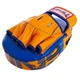 Лапа вигнута шкіряна (2шт) Twins 8346 розмір 26х19х5см Blue-Yellow - зображення 4