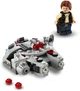 Конструктор LEGO Star Wars Мікровинищувач Тисячолітній сокіл 101 деталь (75295) - зображення 7