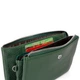 Кожаный кошелек-клатч женский ST Leather 19,2х10х2 см (acs0015948) Зеленый - изображение 4
