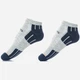 Набор мужских носков HEAD Performance Sneaker 2P 741017001-650 43-46 2 пары Серый/Синий (8718824326818) - изображение 1
