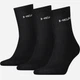 Набор мужских носков хлопковых HEAD Short Crew 3P Unisex 771026001-200 39-42 3 пары Черный (8718824462516) - изображение 2