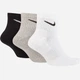 Набор мужских носков коротких хлопковых Nike U Nk Everyday Cush Ankle SX7667-901 38-42 (M) 3 пары (888407236402) - изображение 2