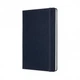 Блокнот Moleskine Classic Double Layout середній 13 х 21 см лінія-нелінований сапфір - изображение 2