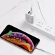 Зарядне мережеве BOROFONE BA37A Speedy (2USB 2.4A) Lightning Білий - зображення 4
