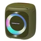 Портативна бездротова колонка з мікрофоном Hopestar PARTY 100 (50W, Bluetooth, TWS, MP3, AUX) Зелений - зображення 1