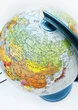 Глобус 250мм (Политико-физический) с подсветкой, на английском языке, Glowala - изображение 3