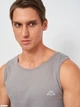 Майка натільна чоловіча бавовняна Kappa K1325 L Сіра (8002390401421) - зображення 4