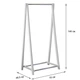 Стойка для одежды Fenster Модус 2 Белый 146x75x48,5 - изображение 3