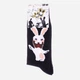 Носки мужские хлопковые Disney Lapins Cretins 93153261-1 43-46 Черные (3349610010854) - изображение 2