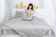 Одеяло антиаллергенное MirSon Летнее с Eco-Soft №2339 Light Gray 172x205 (2200003029710) - изображение 5
